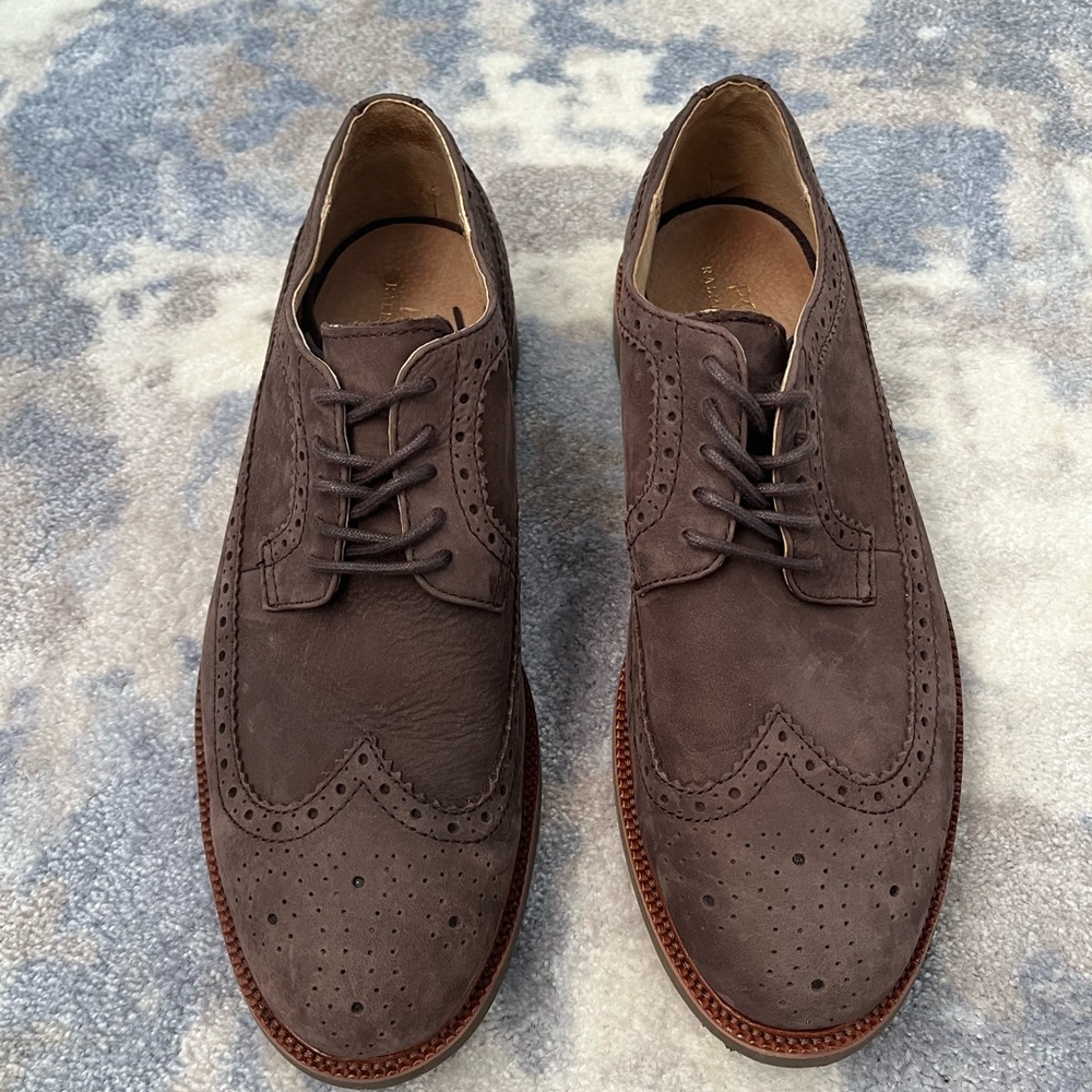 Polo by Ralph Lauren Dark Brown Men's Oxfords size 11